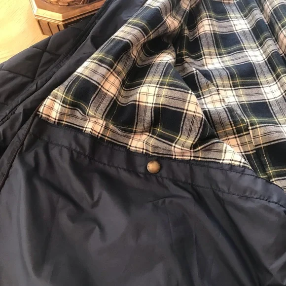 Polo Ralph Lauren Vintage Men’s Quilted Jacket L & XL Navy Blue